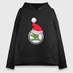 Женское худи Oversize хлопок Skoda merry christmas