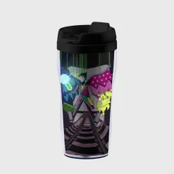Термокружка-непроливайка Spamton: [[Big shot]]! Deltarune Спамтон