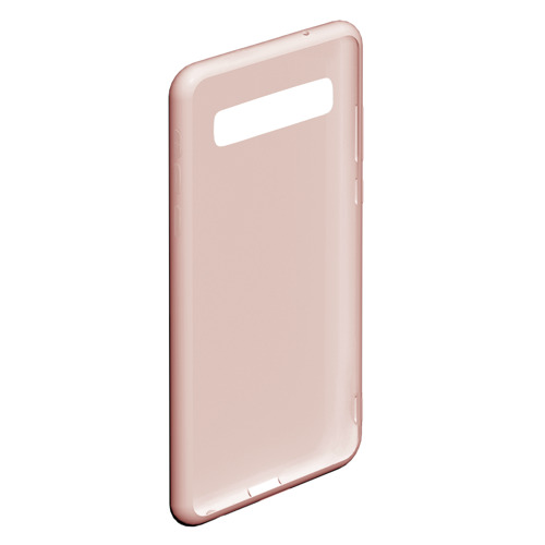Чехол для Samsung Galaxy S10 Разные Кофейные Напитки, цвет светло-розовый - фото 4