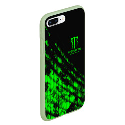 Чехол для iPhone 7Plus/8 Plus матовый Monster Energy Текстура - фото 2