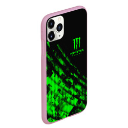 Чехол для iPhone 11 Pro Max матовый Monster Energy Текстура - фото 2