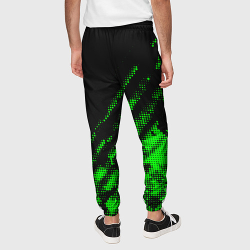 Мужские брюки 3D Monster Energy Текстура, цвет 3D печать - фото 5