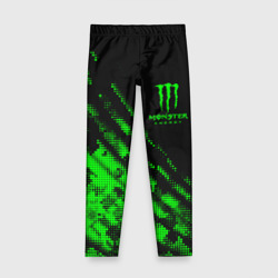 Детские леггинсы 3D Monster Energy Текстура