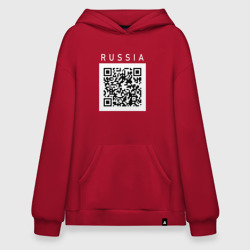 Худи SuperOversize хлопок QR - код - СССР