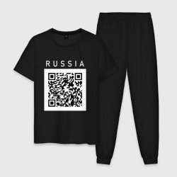 Мужская пижама хлопок QR - код - СССР