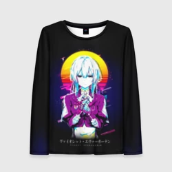 Женский лонгслив 3D Вайолет Эвергарден Violet Evergarden