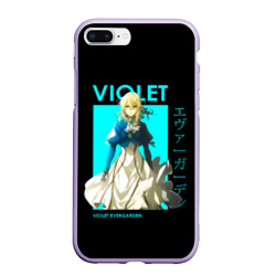 Чехол для iPhone 7Plus/8 Plus матовый Violet - Violet Evergarden