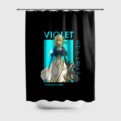 Штора 3D для ванной Violet - Violet Evergarden