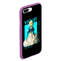 Чехол для iPhone 7Plus/8 Plus матовый Violet - Violet Evergarden - фото 2