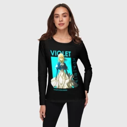 Женский лонгслив 3D Violet - Violet Evergarden - фото 2