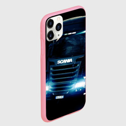 Чехол для iPhone 11 Pro Max матовый Scania Дальнобой 2022 - фото 2