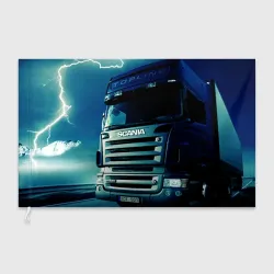Флаг 3D Scania Дальнобой 2022
