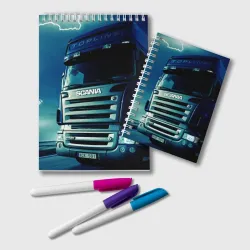 Блокнот Scania Дальнобой 2022