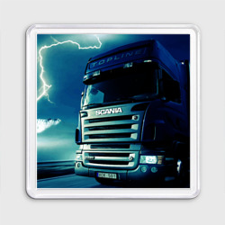 Магнит 55*55 Scania Дальнобой 2022