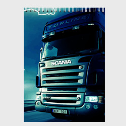 Скетчбук Scania Дальнобой 2022