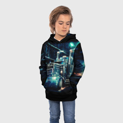 Детская толстовка 3D Американский Грузовик Дальнобой 2022 - фото 2