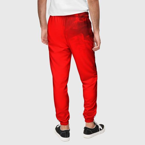 Мужские брюки 3D Хаммер GMC - Огонь, цвет 3D печать - фото 5