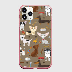 Чехол для iPhone 11 Pro Max матовый У меня есть собака