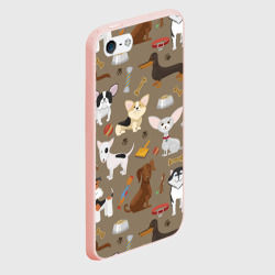 Чехол для iPhone 5/5S матовый У меня есть собака - фото 2
