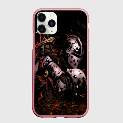 Чехол для iPhone 11 Pro Max матовый Darkest Dungeon Fish and Bones