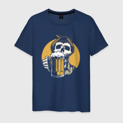Мужская футболка хлопок Прикольный любитель пива