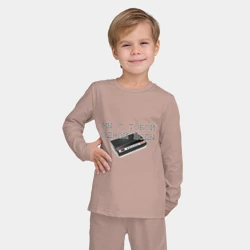 Детская пижама с лонгсливом хлопок Мы с тобой одной ноды - фото 2