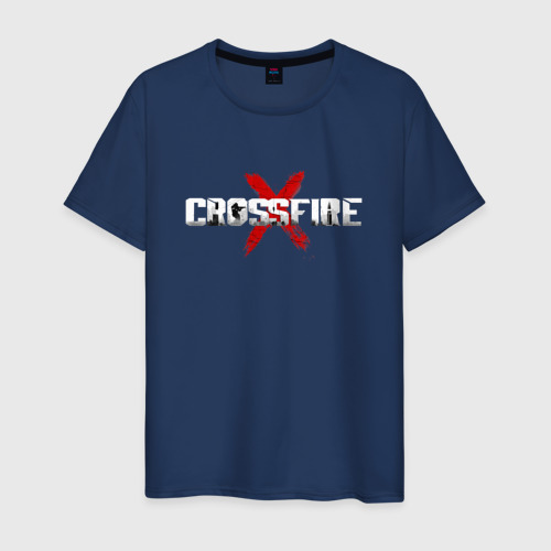 Мужская футболка хлопок CROSSFIREX ЛОГО ОРИГИНАЛЬНЫЙ