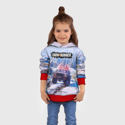 Детская толстовка 3D Snowrunner Гонки по бездорожью - фото 2