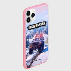 Чехол для iPhone 11 Pro Max матовый Snowrunner Гонки по бездорожью - фото 2