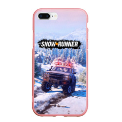 Чехол для iPhone 7Plus/8 Plus матовый Snowrunner Гонки по бездорожью