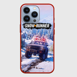 Чехол для iPhone 13 Pro Snowrunner Гонки по бездорожью