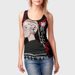 Женская майка 3D Дракен из тосвы Токийские - фото 2