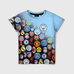 Детская футболка 3D Манчестер сити Manchester city