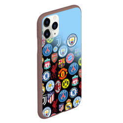 Чехол для iPhone 11 Pro матовый Манчестер сити Manchester city - фото 2