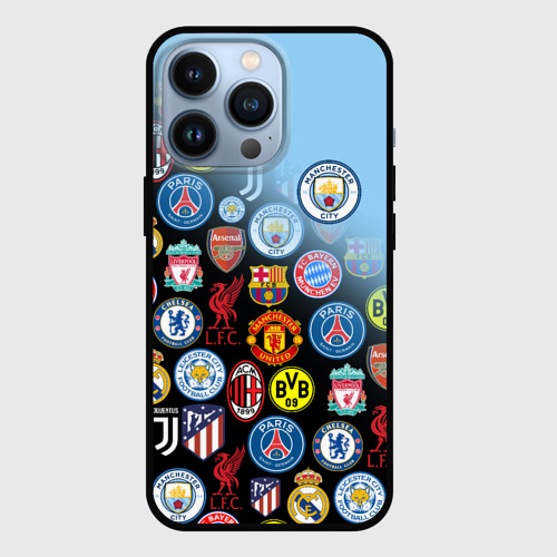 Чехол для iPhone 13 Pro Манчестер сити Manchester city, цвет черный