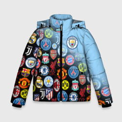 Зимняя куртка для мальчиков 3D Манчестер сити Manchester city