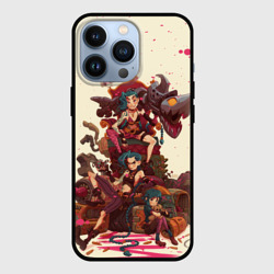 Чехол для iPhone 13 Pro Лига Легенд Jinx Arcane