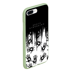 Чехол для iPhone 7Plus/8 Plus матовый Death Stranding Отпечаток ладони - фото 2