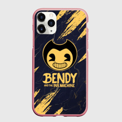 Чехол для iPhone 11 Pro Max матовый Bendy and the ink machine Чернильная машина
