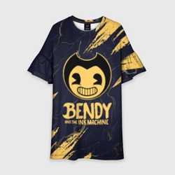 Детское платье 3D Bendy and the ink machine Чернильная машина