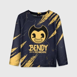 Детский лонгслив 3D Bendy and the ink machine Чернильная машина