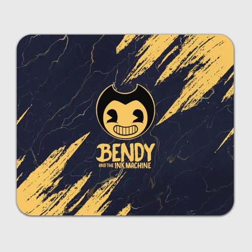 Прямоугольный коврик для мышки Bendy and the ink machine Чернильная машина