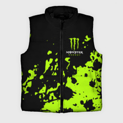 Мужской жилет утепленный 3D Monster Energy green