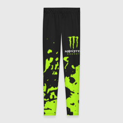 Леггинсы 3D Monster Energy green