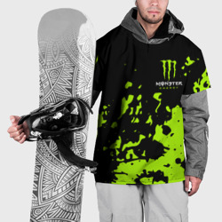 Накидка на куртку 3D Monster Energy green