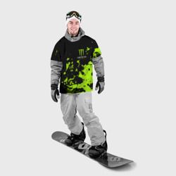 Накидка на куртку 3D Monster Energy green - фото 2