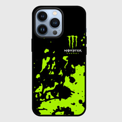 Чехол для iPhone 13 Pro Monster Energy green