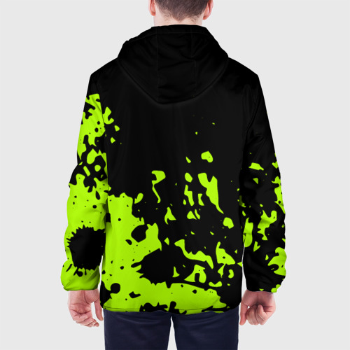 Мужская куртка 3D Monster Energy green, цвет 3D печать - фото 5