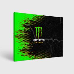 Холст прямоугольный [Monster Energy] - Энергетический напиток