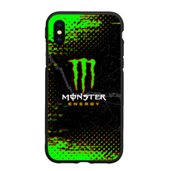 Чехол для iPhone XS Max матовый [Monster Energy] - Энергетический напиток